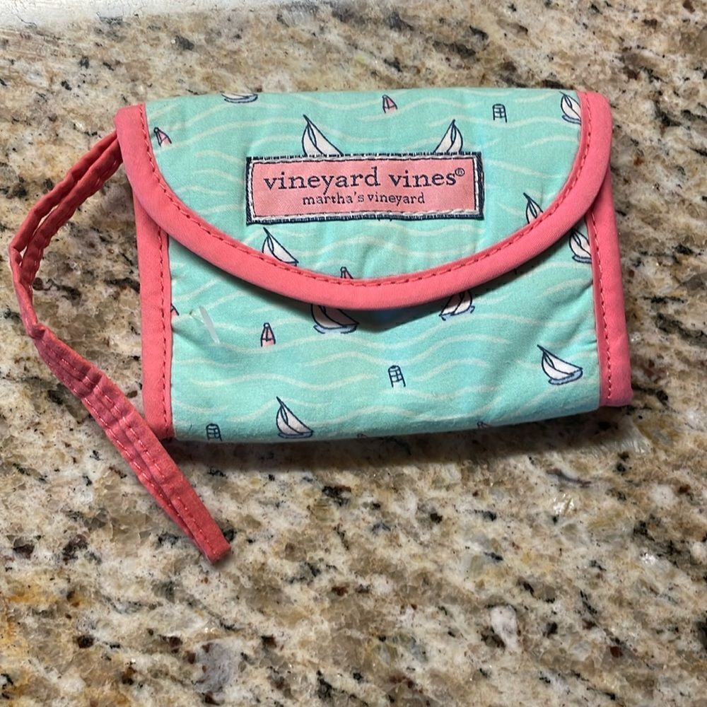 Vineyard Vines Fabric Nautical Wallet